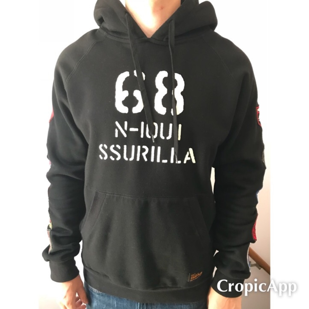 SSUR “SSURILLA” Patch Hoodie